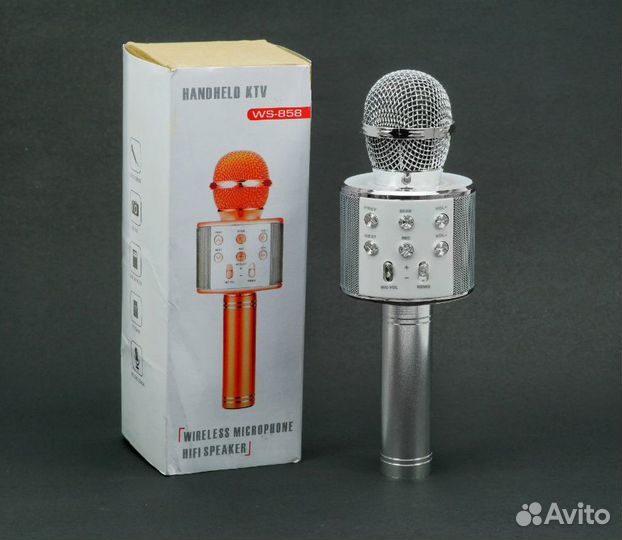 Беспроводной караоке микрофон