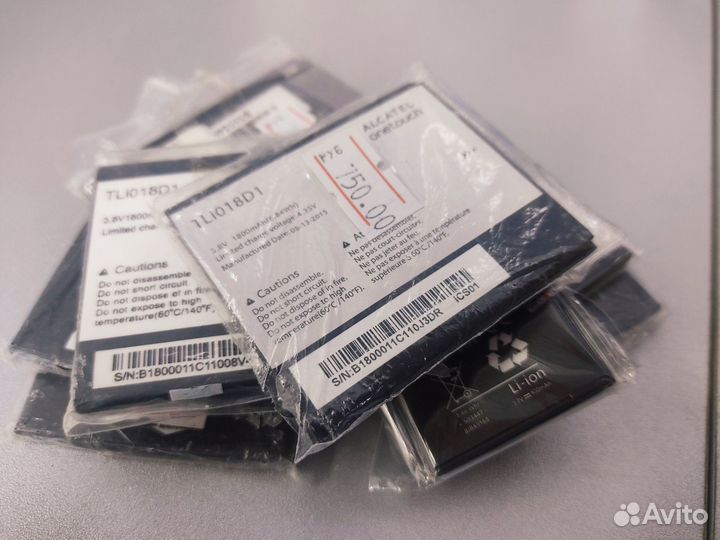 Аккумуляторы для телефонов Alcatel