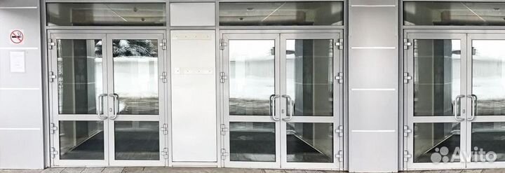 Дверь входная алюминиевая