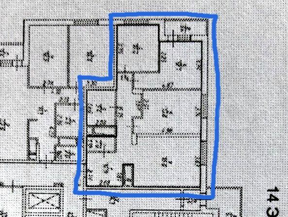 3-к. квартира, 76,2 м², 14/25 эт.