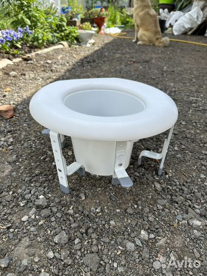 Сиденье для унитаза насадка для пожилых Mega 7060C