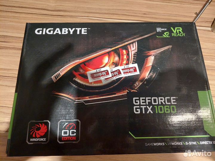 Видеокарта gigabyte 1060, не работает вентилятор