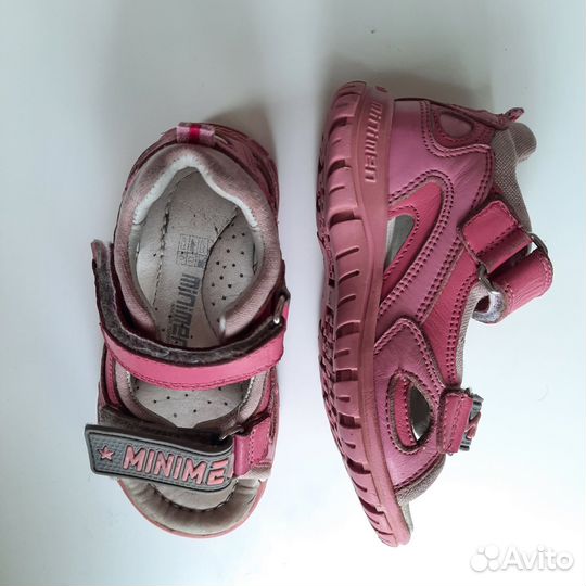 Сандалии minimen для девочки 25р