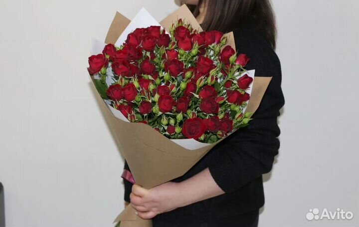 Кустовые розы / Доставка цветов