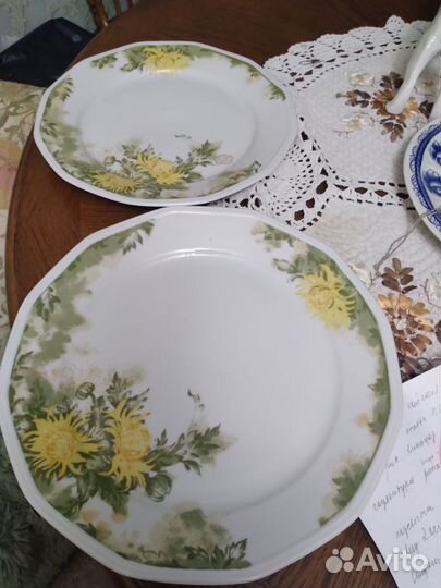 Блюда фарфор марки mafla гдр