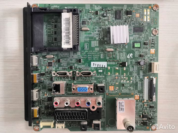 Продам запчасти Samsung LE40D551K2W