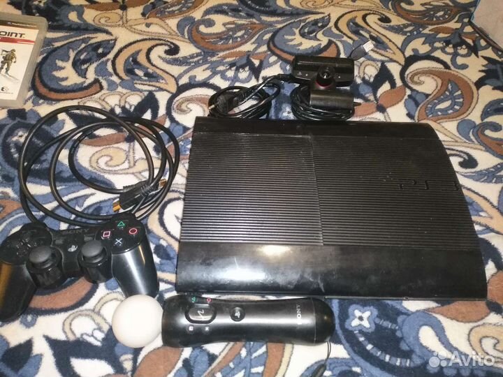 Ps3 super slim 500gb прошитая