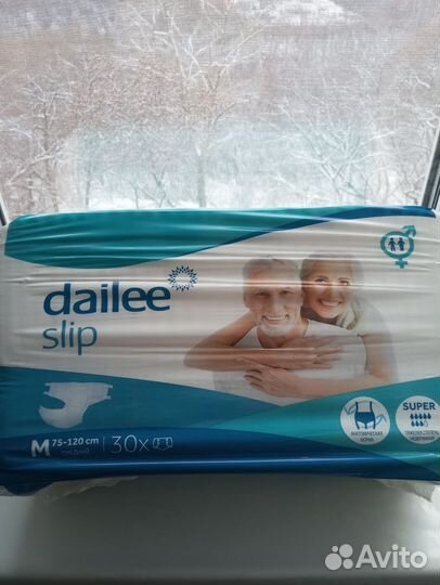 Подгузники Dailee slip M