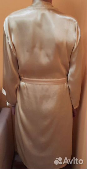 Халат атласный жен