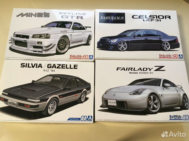 Сборная модель автомобиля Aoshima 1/24