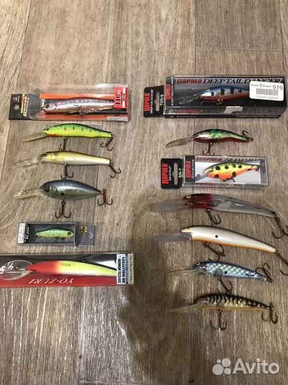 Воблера для троллинга оригинал и др