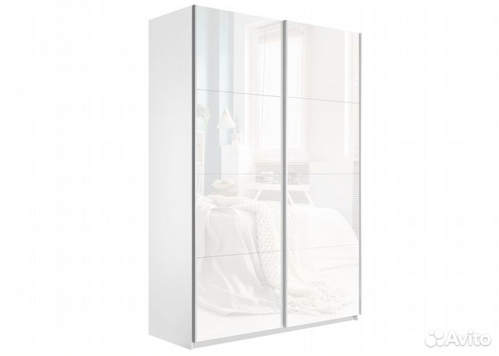 Шкаф-купе 2х дверный Прайм