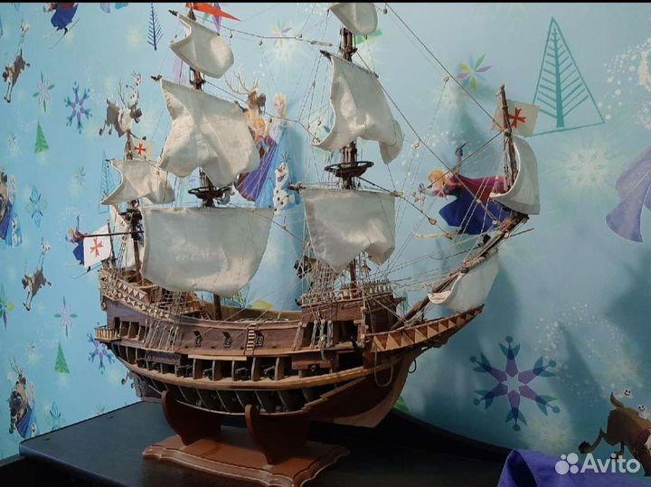 Корабль ручной работы