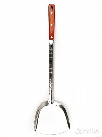 Лопатка для жарки цельная 45 см. деревянная ручка