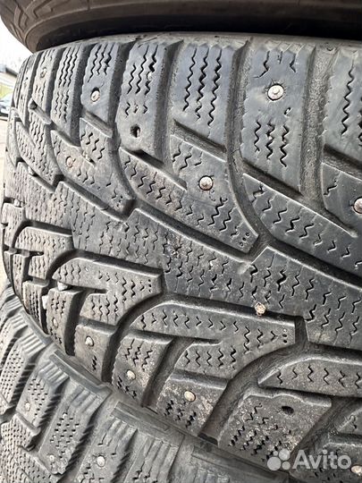 Колеса в сборе зимние шипы солярис рио 195/55 R15