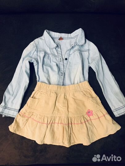 Вещи пакетом на девочку 104