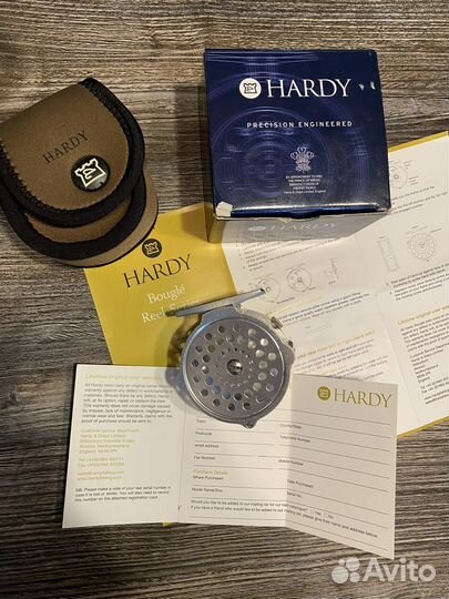 Катушка нахлыст Hardy bougle mk VII 3