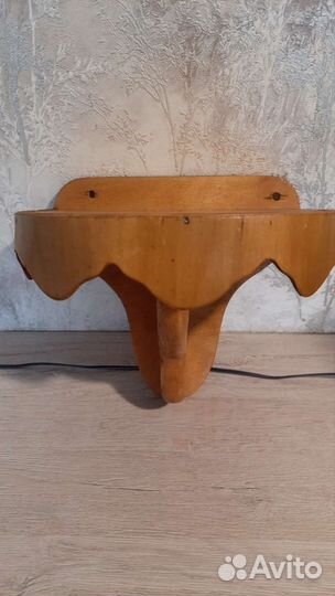 Полочка настенная деревянная