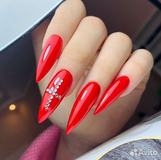 Маникюр, наращивание, рисунки