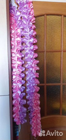 Лента атласная, для свадебного авто