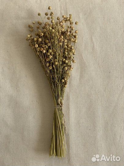 Букет лен 35 см