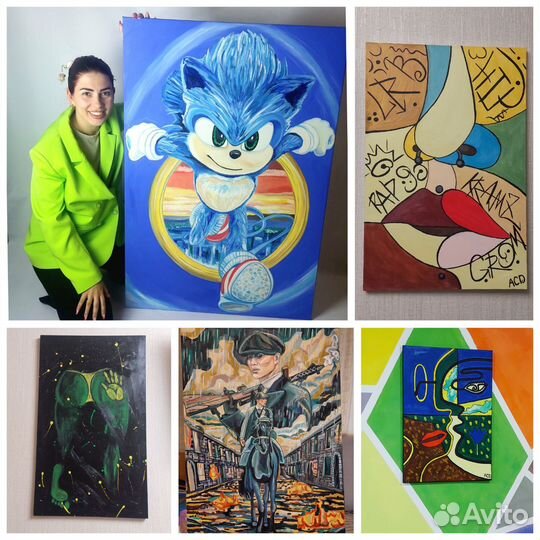 Пишу картины на заказ