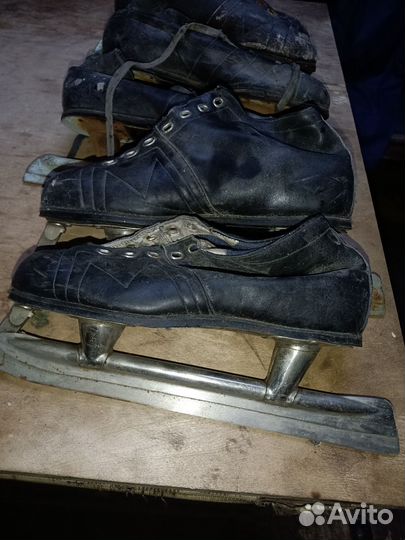 Коньки детские времён СССР под рестоврацию