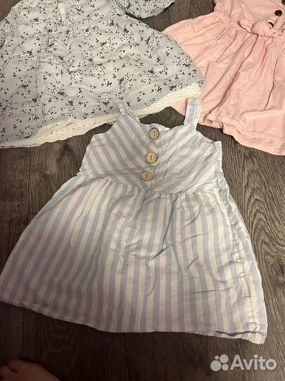 Вещи пакетом на девочку 92 98