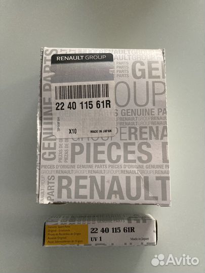 Свечи зажигания ngk на renault