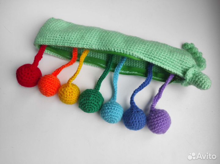 Развивающие игрушки вязаные ручной работы