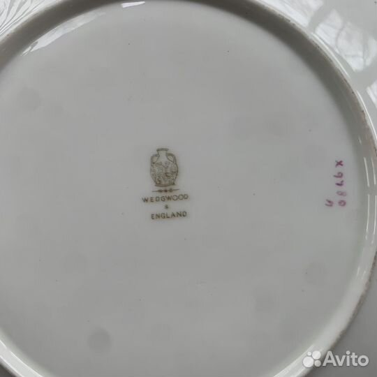 Тарелка антикварная Англия Wedgwood