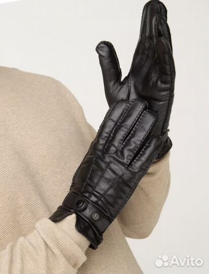 Мужские кожаные перчатки Farella