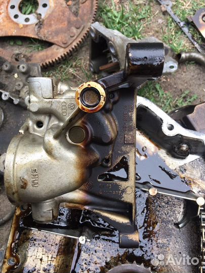 Остатки Двигателя Ауди а6 с5 дорест APS 2.4