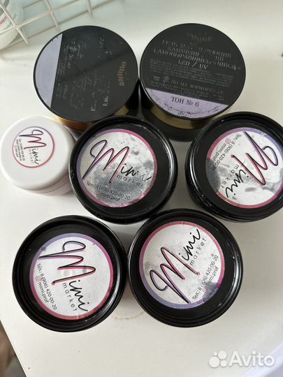 Гели для наращивания и укрепления ногтей