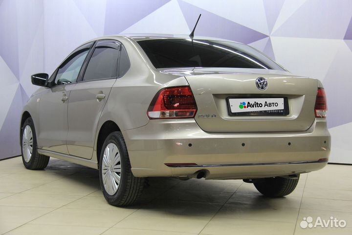 Volkswagen Polo 1.6 AT, 2016, 155 200 км