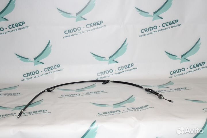 Трос ручника правый на Солярис 2