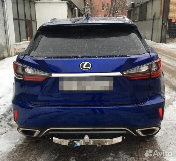 Фаркоп Lexus RX 2015+(кроме Long 2016+) с нерж.нак