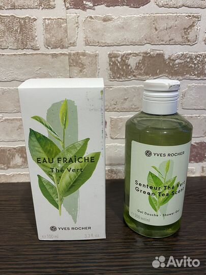 Туалетная вода Yves Rocher зеленый чай 100 мл