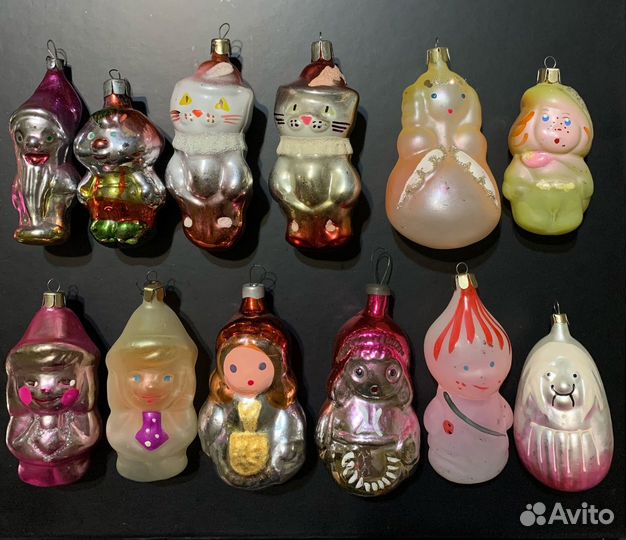 Елочная игрушка СССР Большой выбор