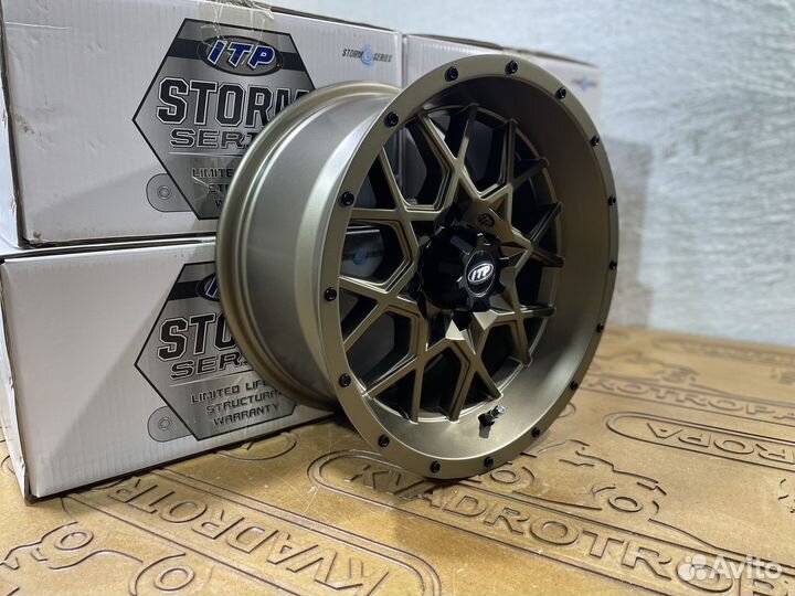 Диски для квадроцикла BRP ITP Hurricane bronze 14