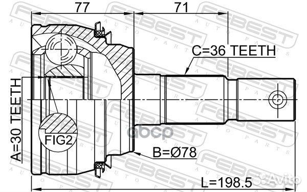 Шрус / toyota tundra GSK5#,UCK5#,UPK5#,USK5# 20