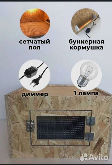 Брудер для цыплят