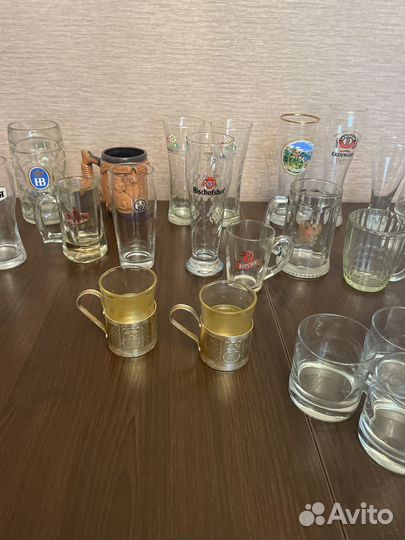 Стаканы и кружки пивные. Коллекционные