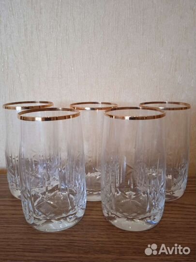 Хрусталь СССР: стопки, рюмки, фужеры