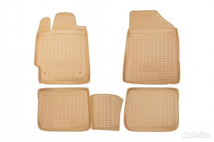 Коврики в салон toyota camry 07/2006-12/2011, 4 шт