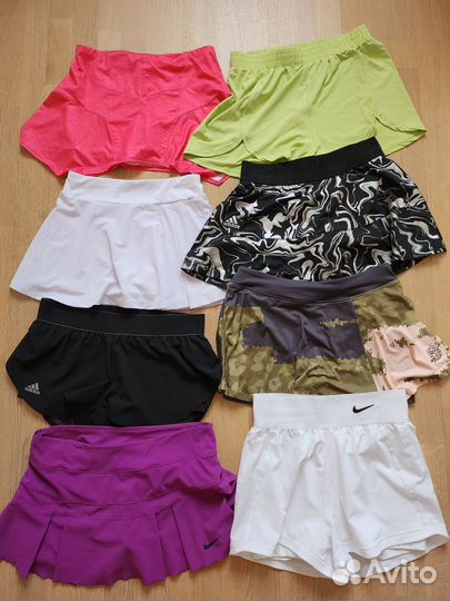 Теннисные юбки и шорты S, M