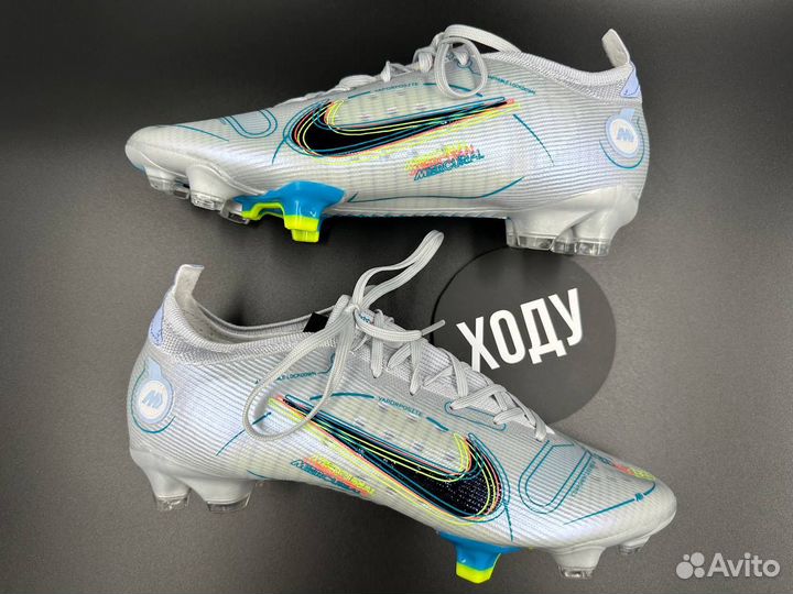 Бутсы Vapor 14 Elite AG white