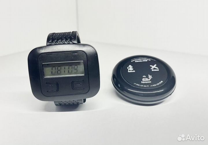 Комплект: часы официанта, кнопка вызова официанта