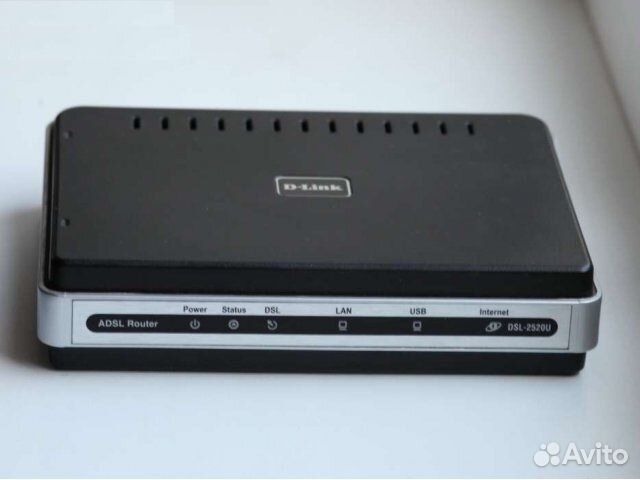 Маршрутизатор D-link DSL-2520U (Дьяконова)