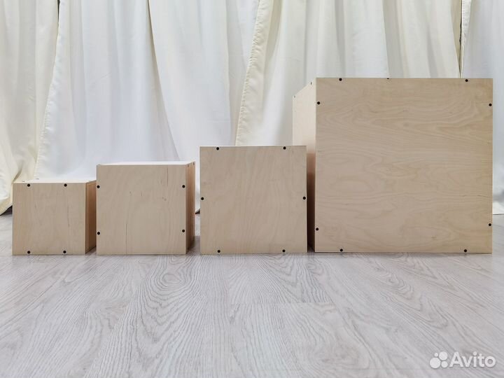 Куб для фотосессии, фотостудии, набор 4 шт